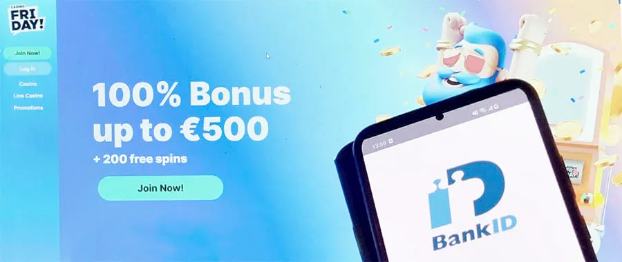 Casino bonus med BankID