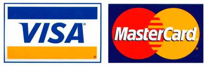 Visa och Mastercard