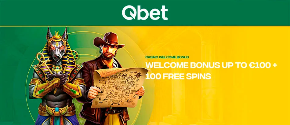QBet casino välkomstbonus