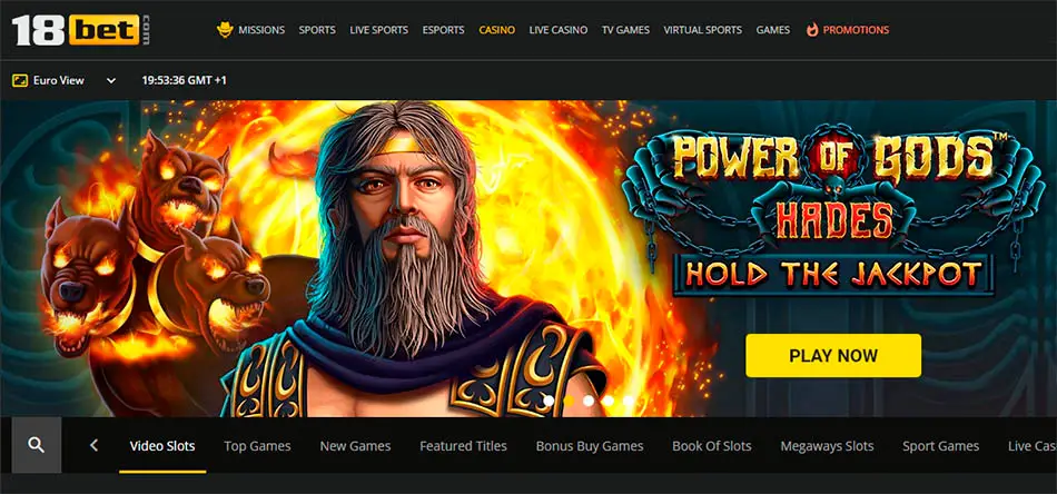 Recension av18Bet casino