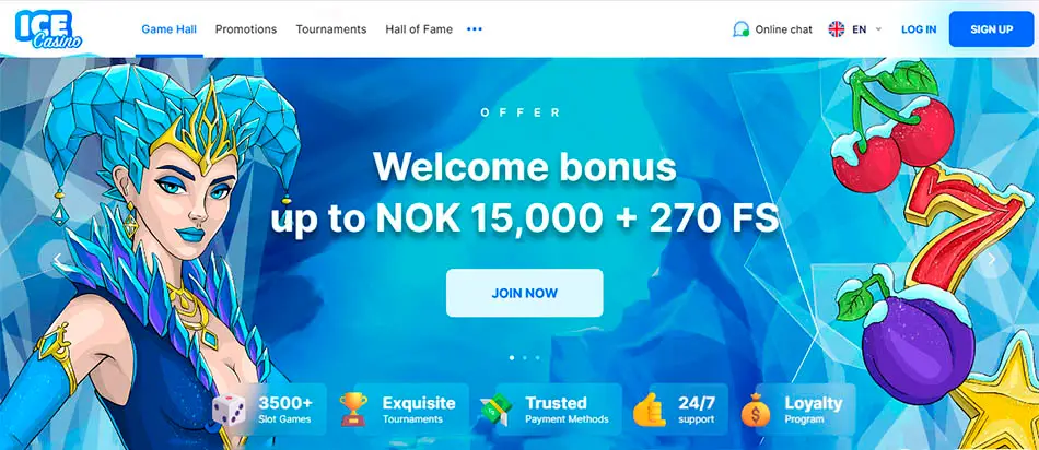 Recencion av Ice Casino