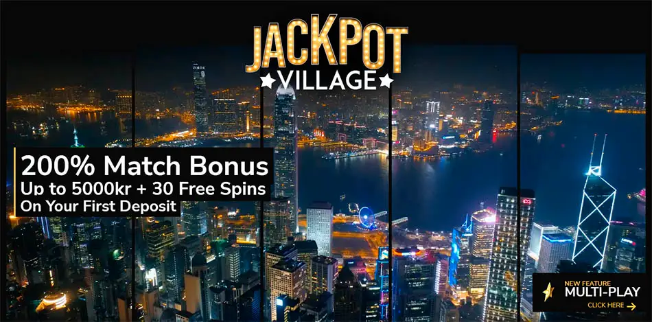 Välkomstbonus Jackpot Village