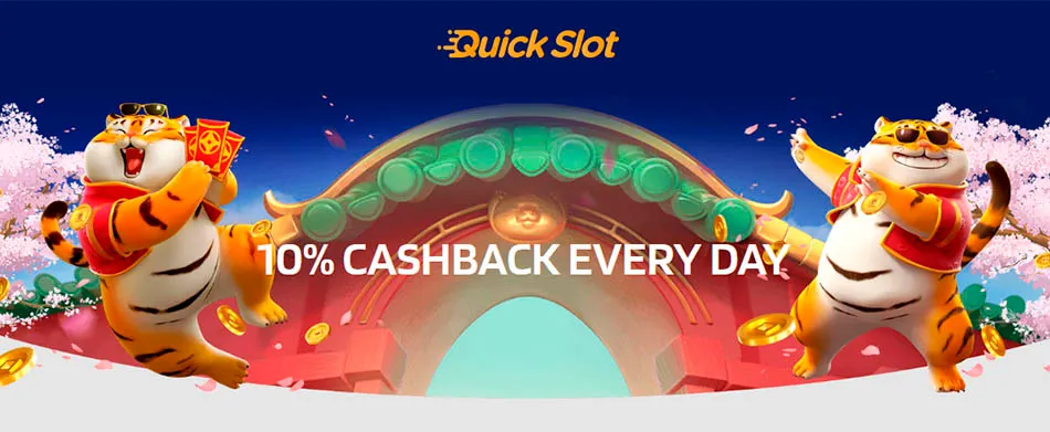 QuickSlot - 10% dagøog cashback