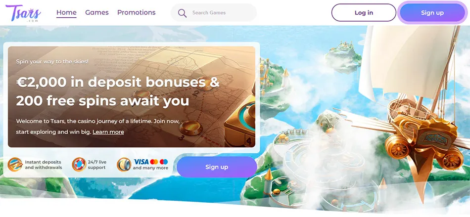 recension av Tsars casino