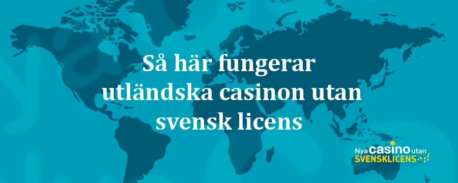 Utländska casinon online