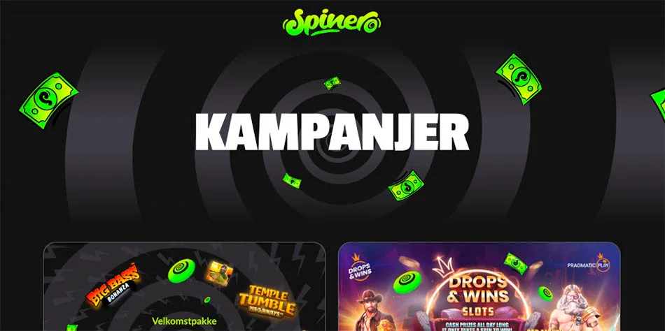 Välkomsterbjudande på Spinero casino