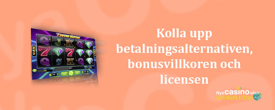 Så här förhåller man sig till casinon utan svensk licens